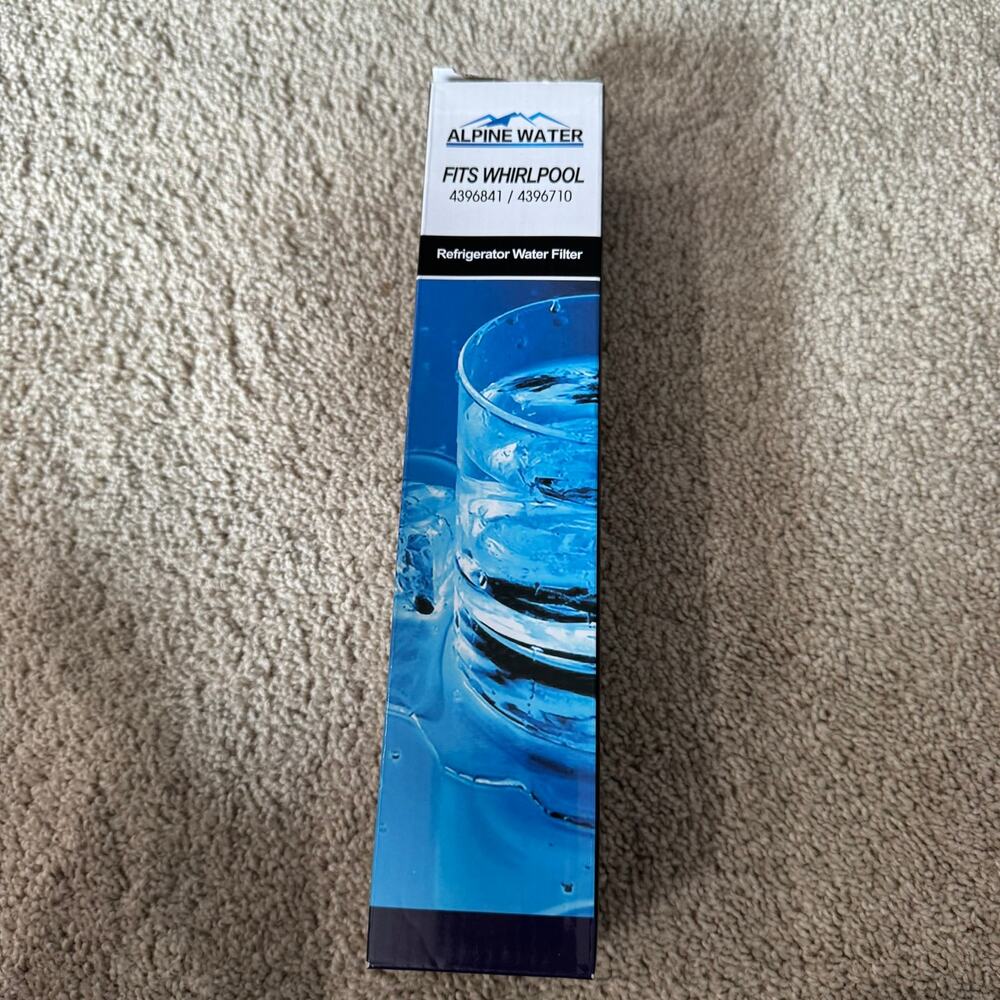 NEW Alpine Water Refrigerator Water Filter Fits WP 4396841 / 4396710